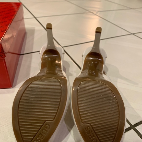 Brand new Guess White Sexy Heels - Picture 3 of 5